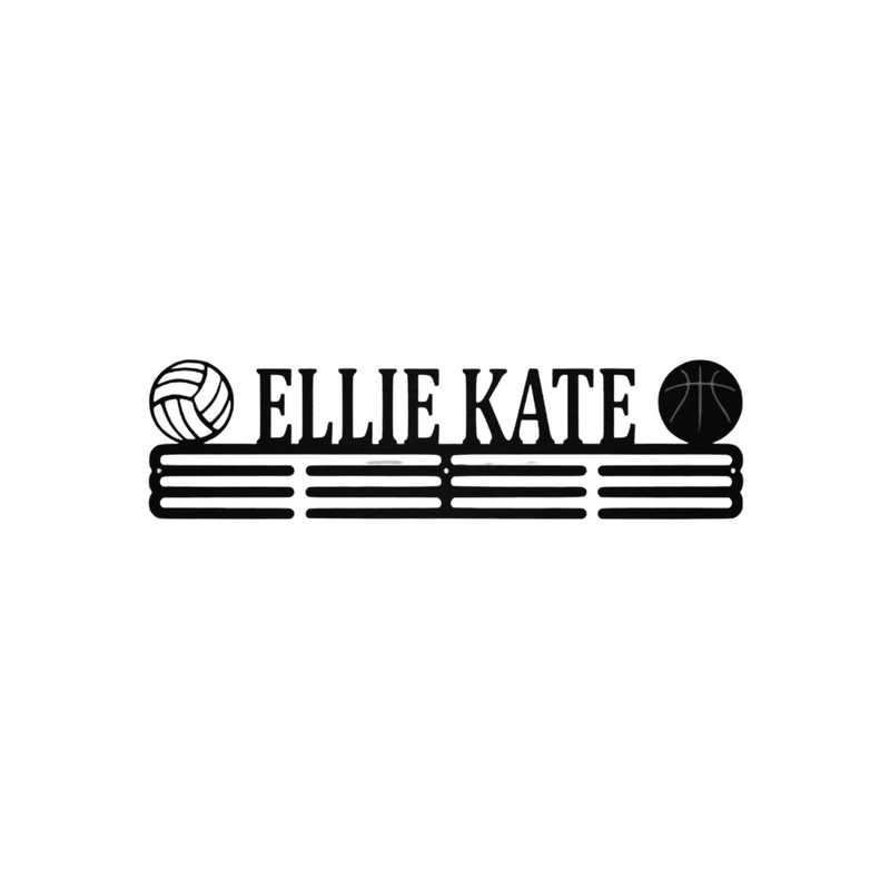 Volleyball Medal Holder - 12 Rungs