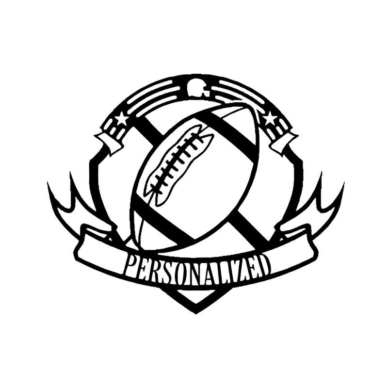 Football Star Monogram
