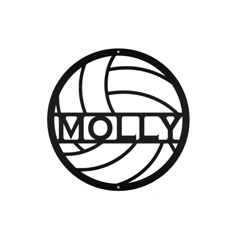 Volleyball Monogram
