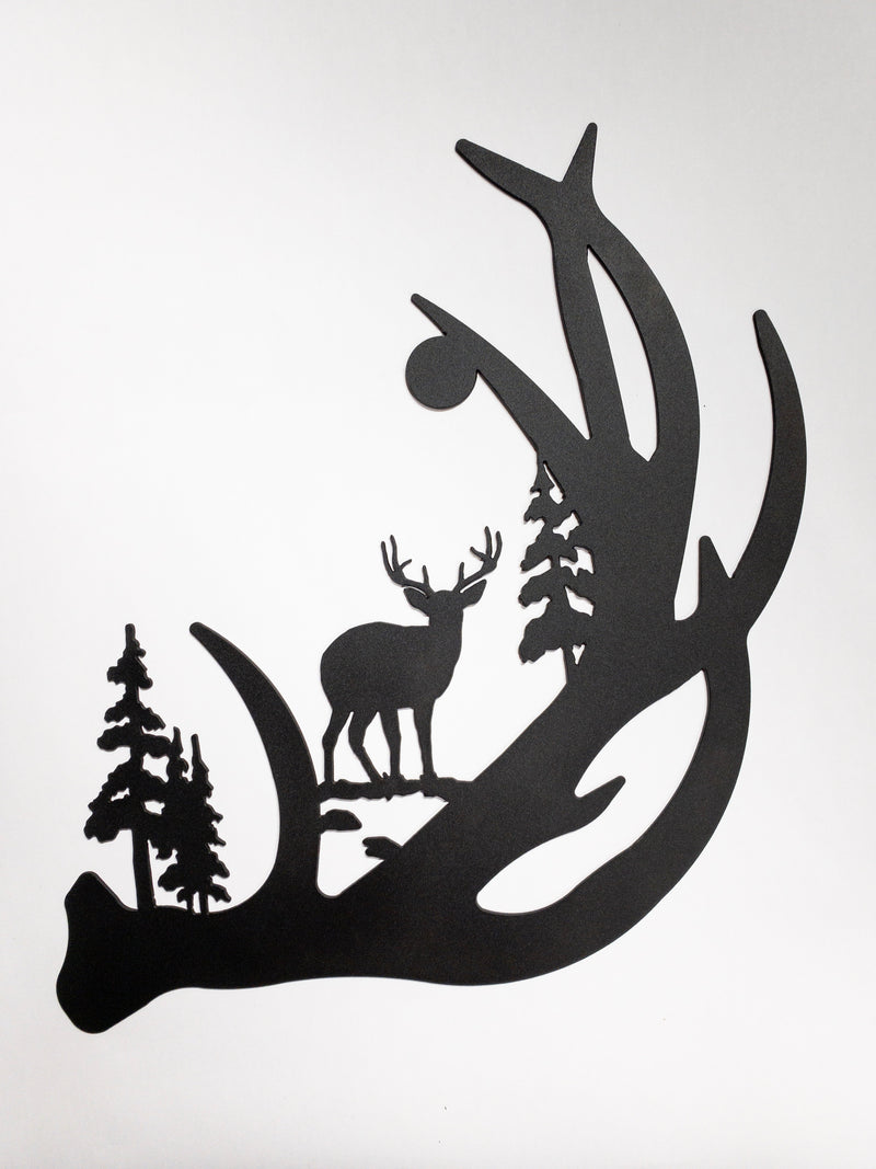 Antlers/Tree/Moon/Deer