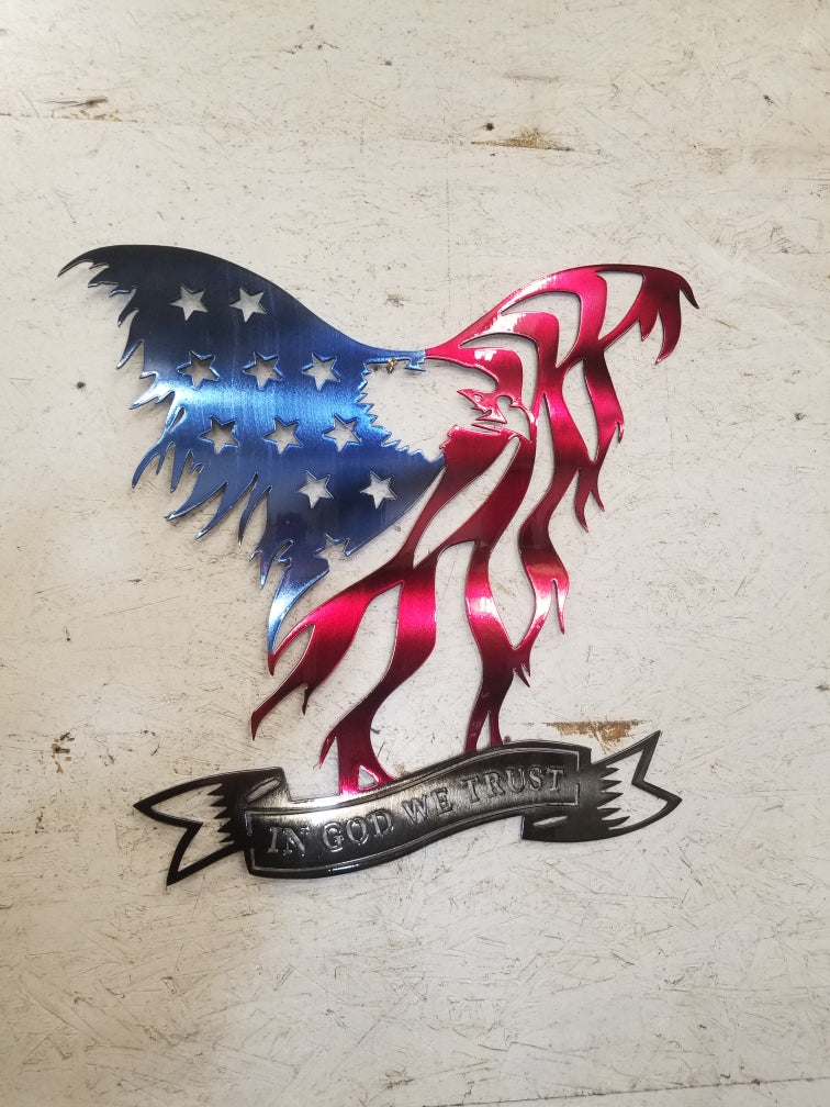 Eagle In God We Trust