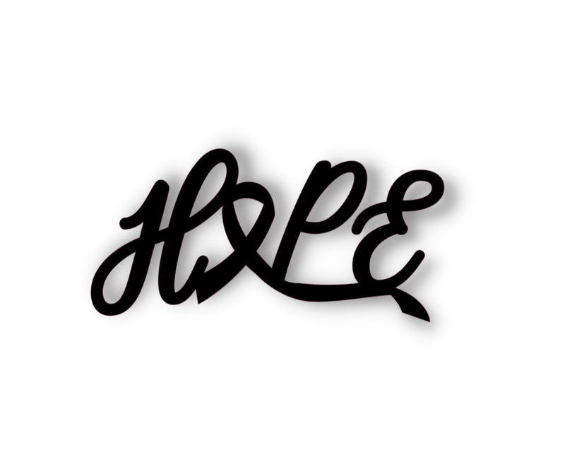 Cancer Hope Sign