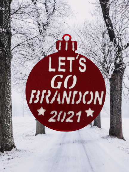 Let's Go Brandon ornament