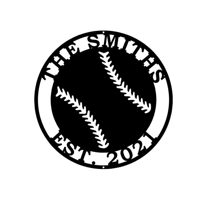 Baseball Monogram
