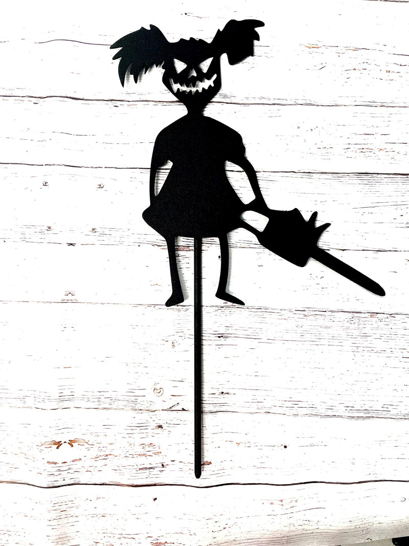 Zombie Kid with Chainsaw