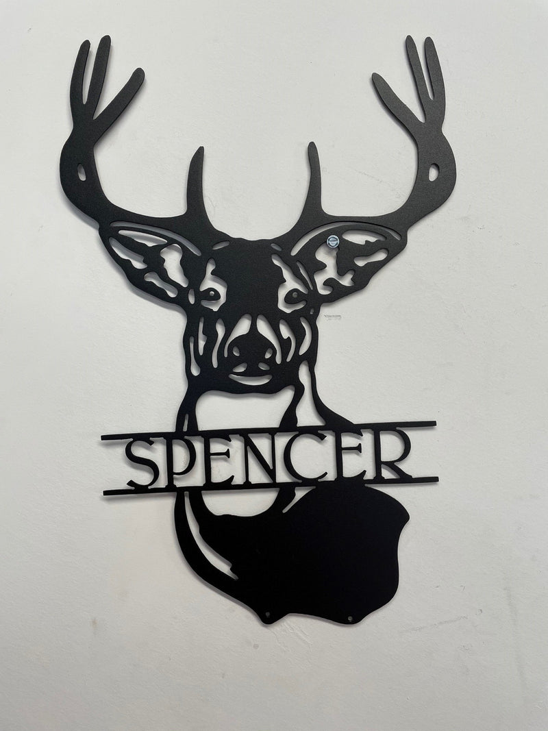 Deer Head Monogram